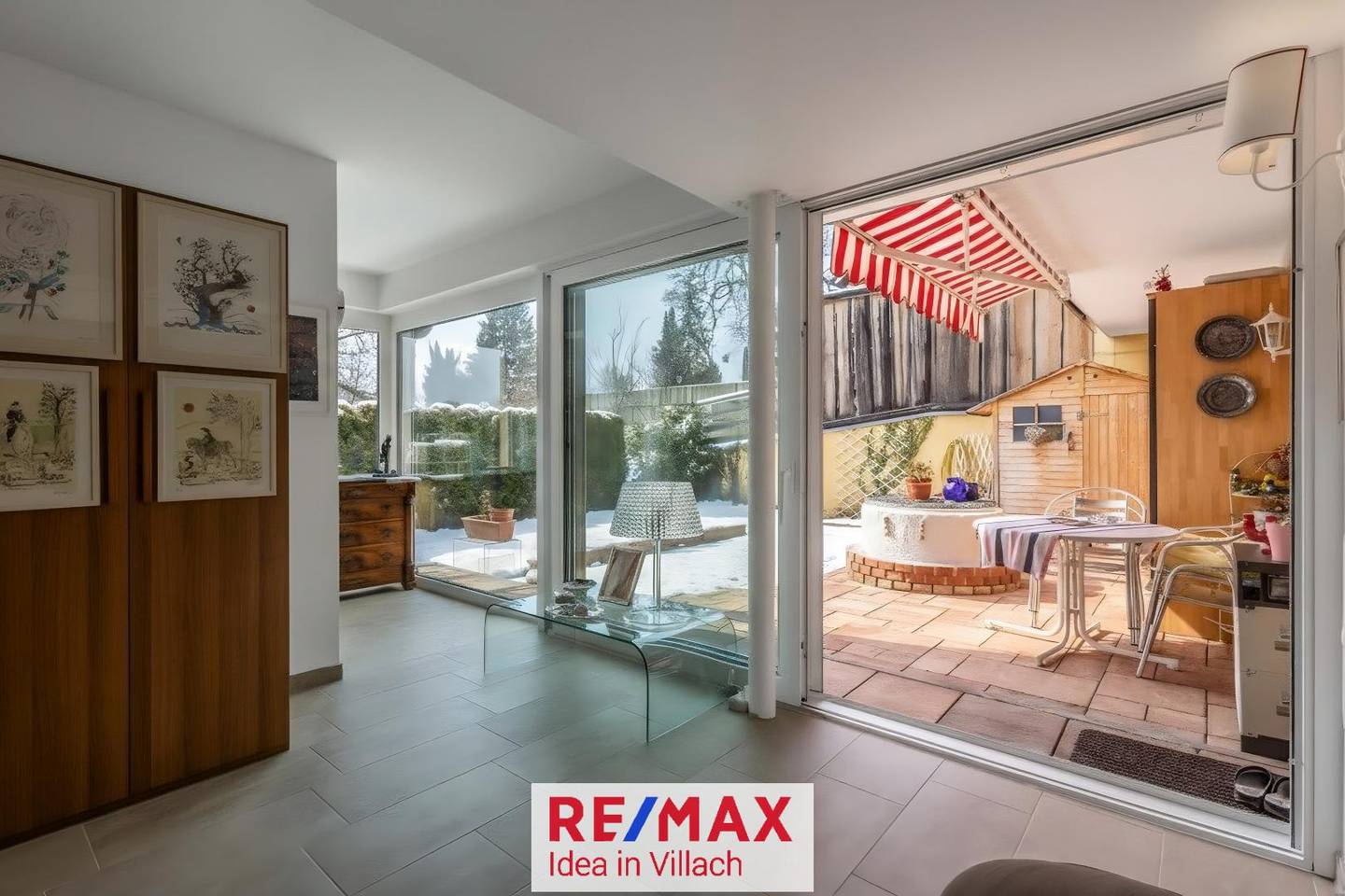 Ground floor apartment with terrace near Faaker See