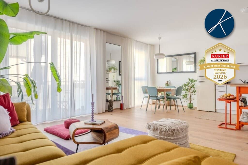 Wohnung Neubau mit Balkon in naturnaher Lage