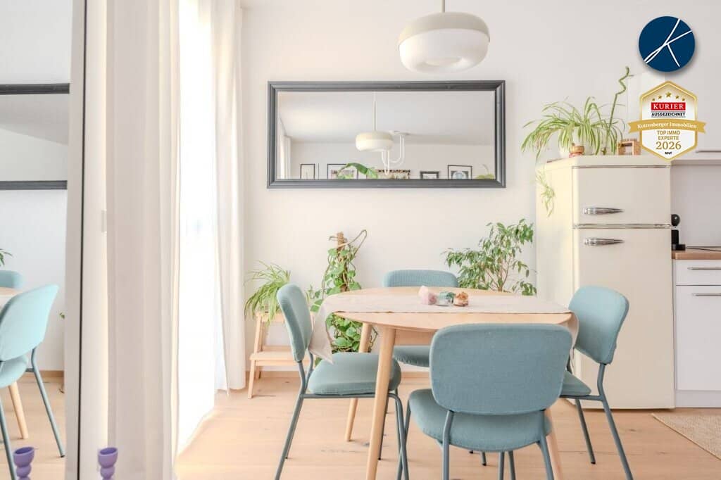 Wohnung Neubau mit Balkon in naturnaher Lage