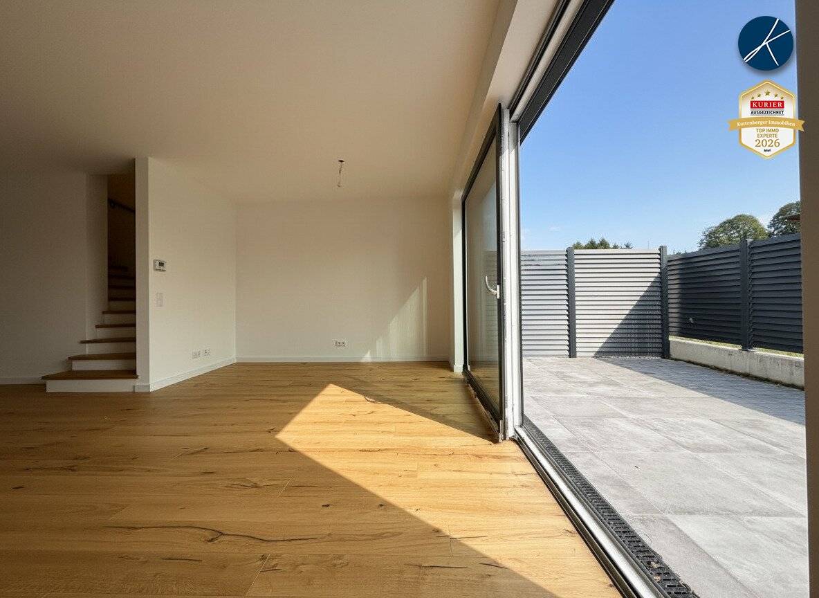 Newly built apartment with large terraces and top finishes