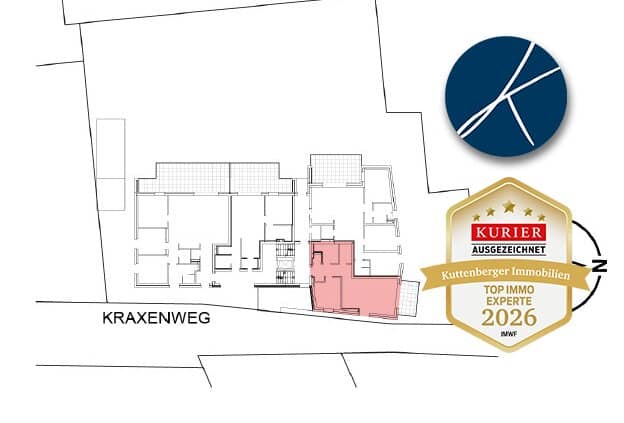 Top 7: 2-Zimmer-Neubau 61m² + Balkon