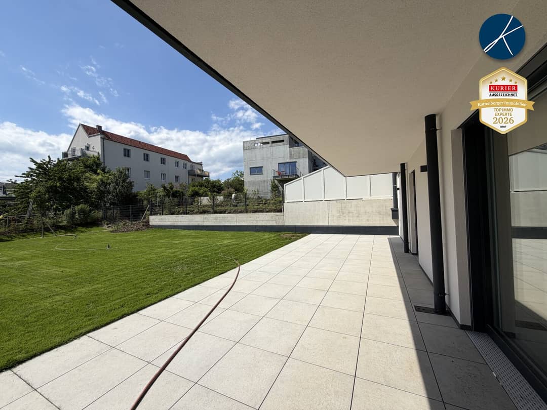 Gartenwohnung mit 343m² Außenflächen