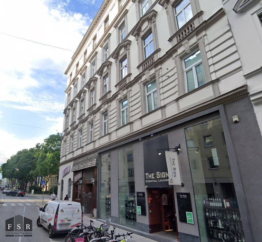 Commercial space Vienna 1090, 6.75% yield