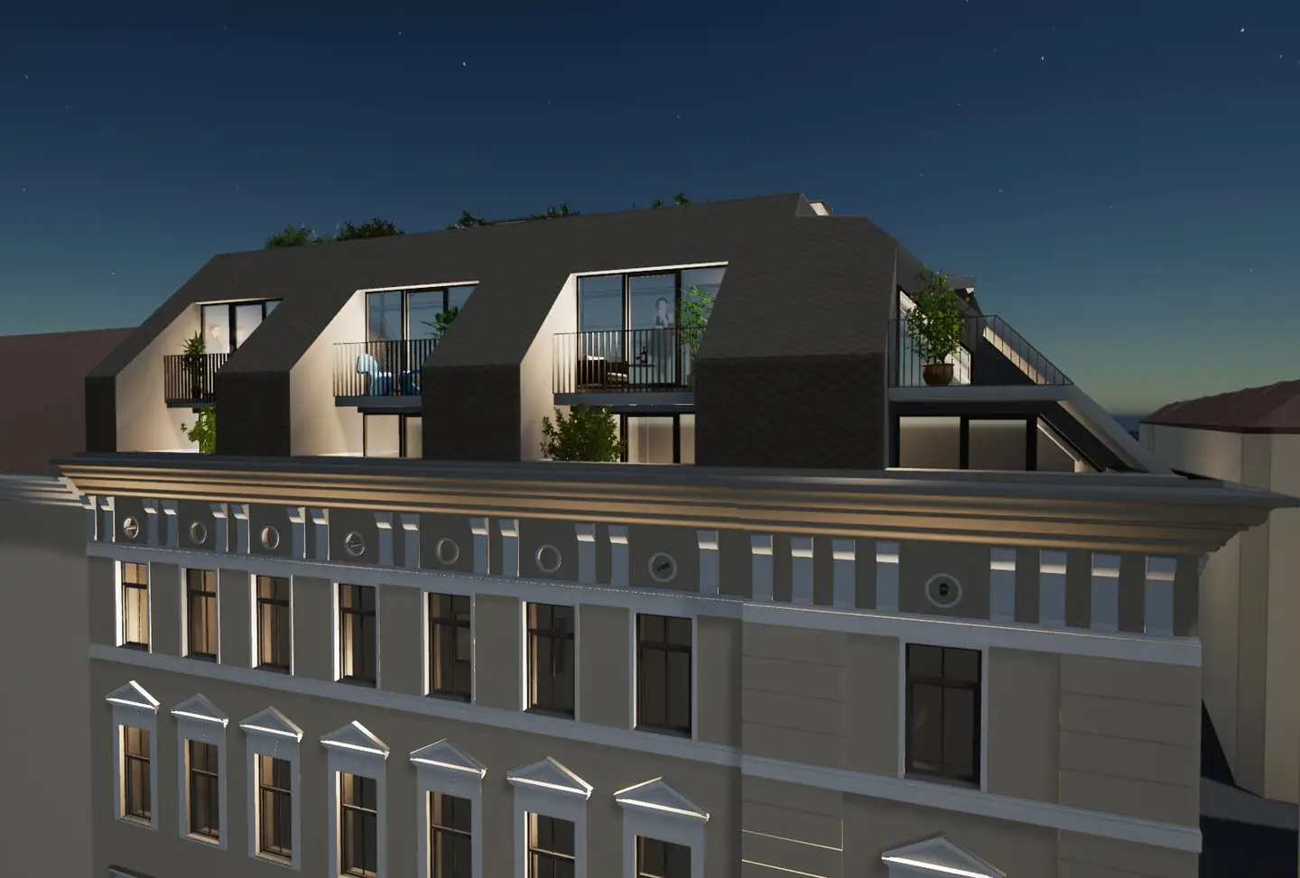 Dachgeschosswohnung nahe Währinger Park und U6