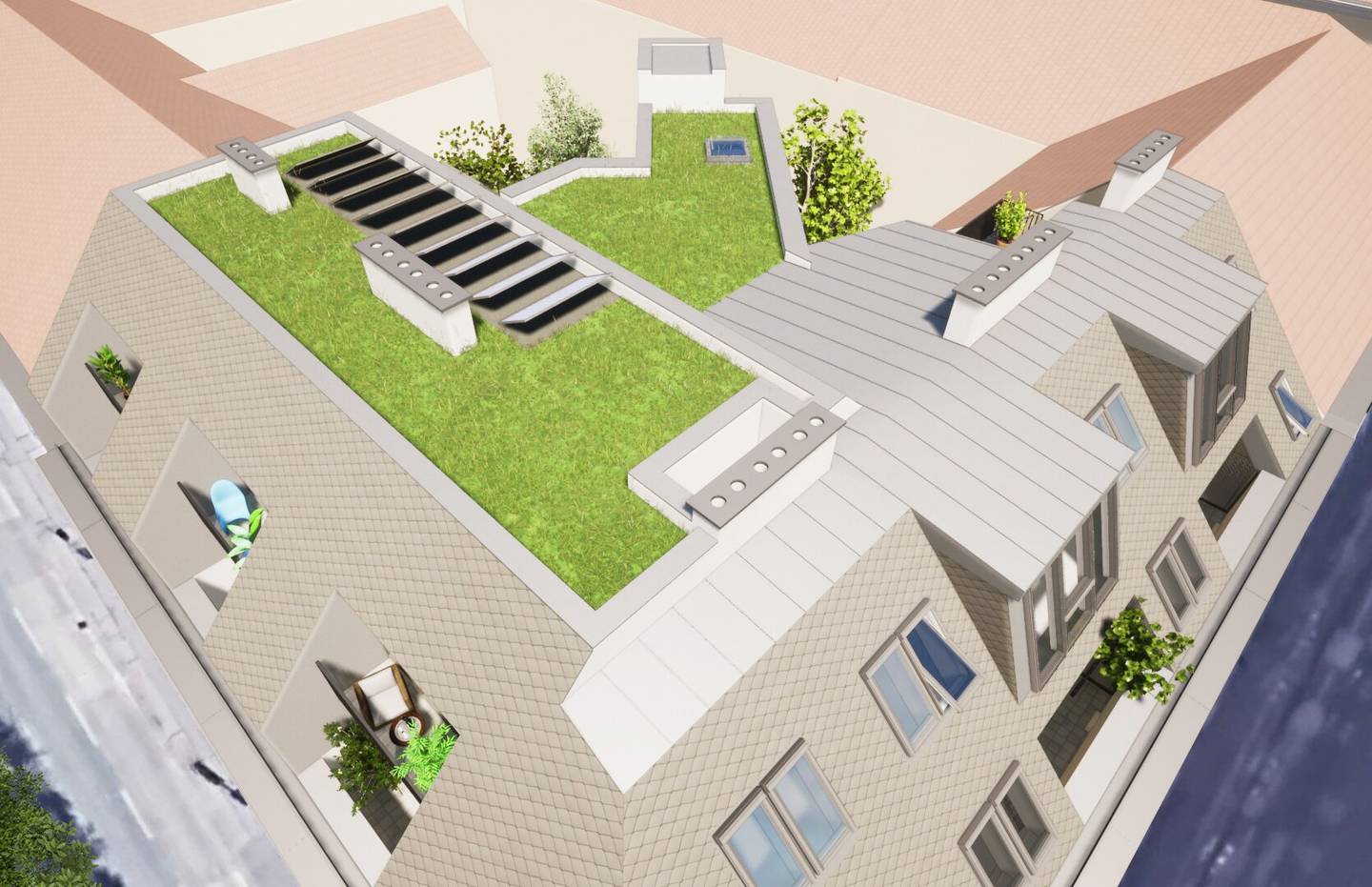 Top floor apartment near Währinger Park