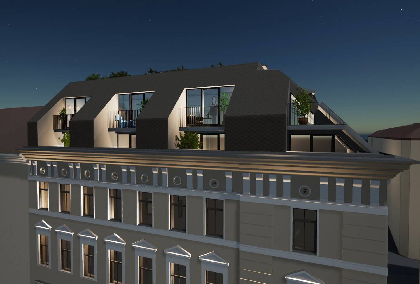 Top floor apartment near Währinger Park