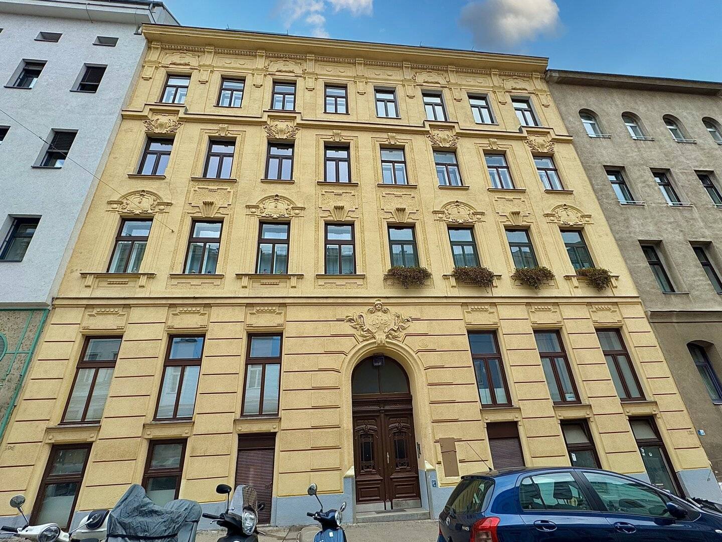 Erdgeschosswohnung nahe Volksoper ruhige Hoflage