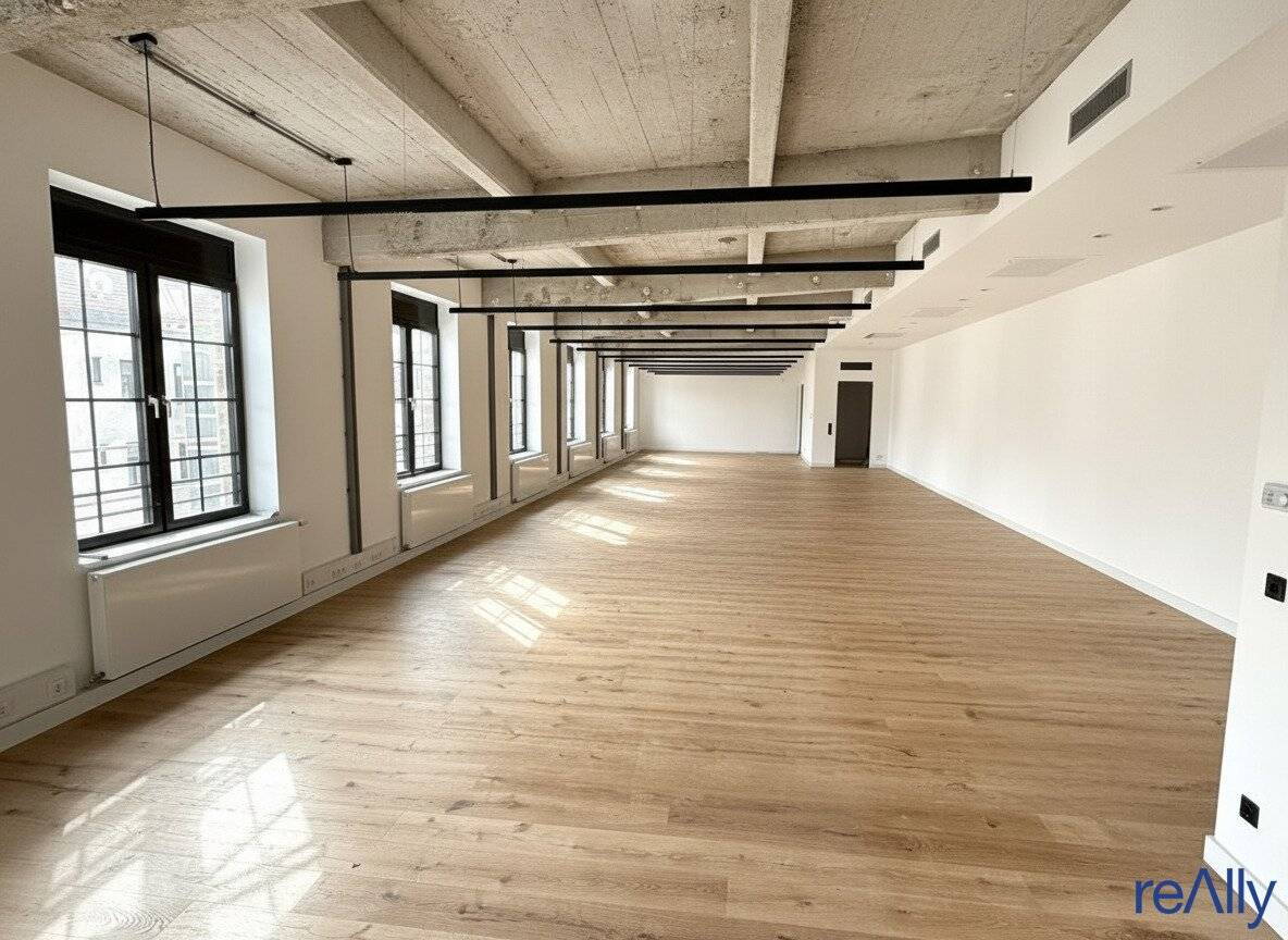 155m² Attic Office Post-Renovation, 1140 Vienna