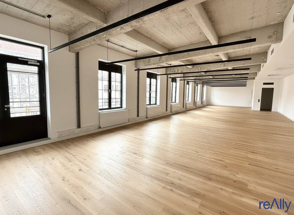 155m² Attic Office Post-Renovation, 1140 Vienna