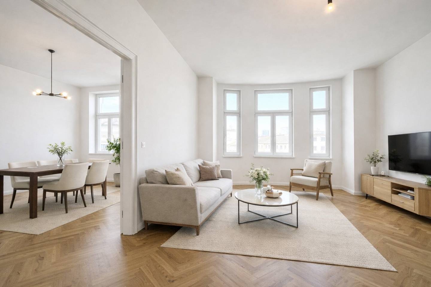 Altbauwohnung Erstbezug Sanierung Loggia Nähe U3