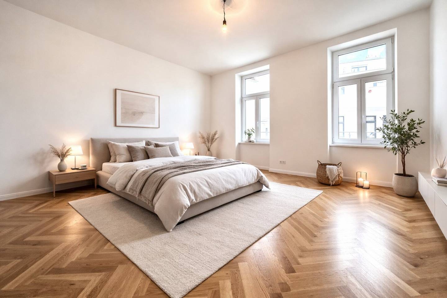 Altbauwohnung Erstbezug Sanierung Loggia Nähe U3