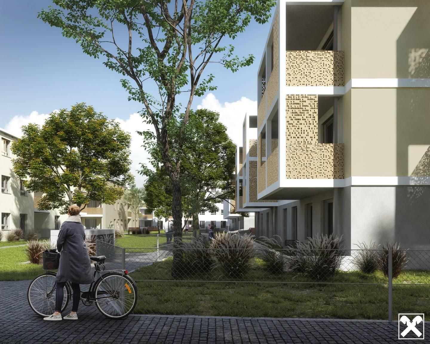 Ground floor apartment with garden and terrace
