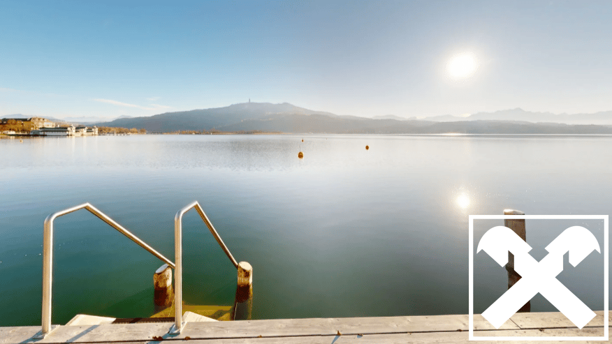 Apartment by the Wörthersee with private beach