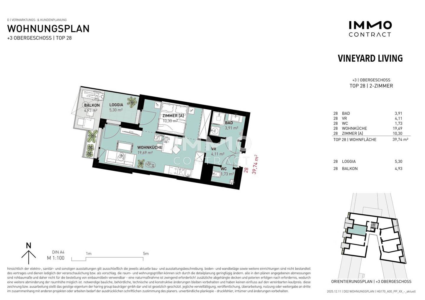 Apartment at Nussberg new build commission free