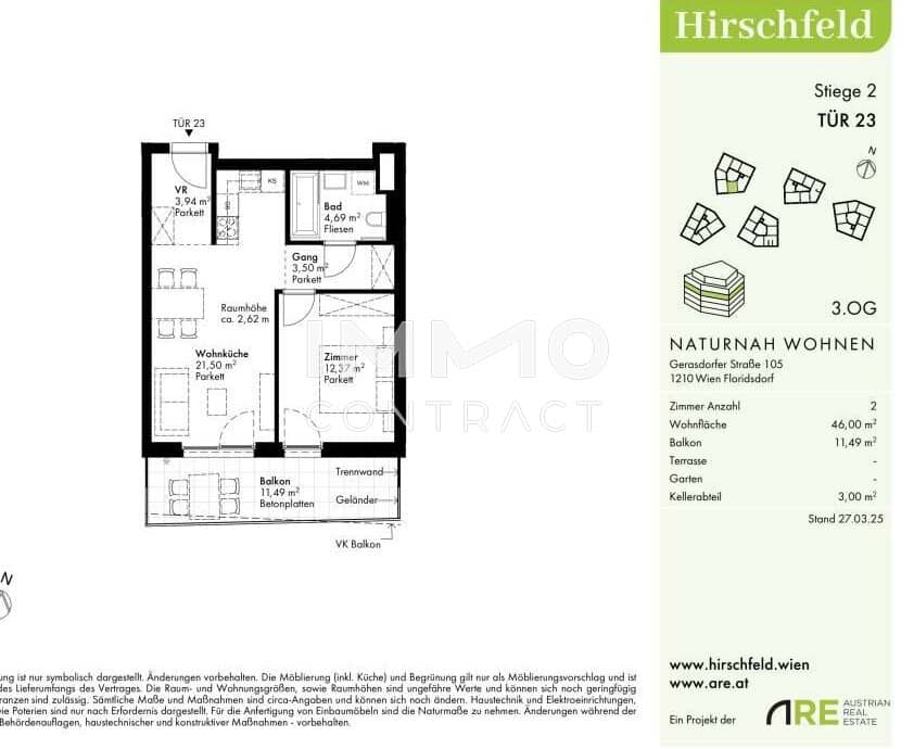 Apartment Hirschfeld Newly Built Sunny Balcony