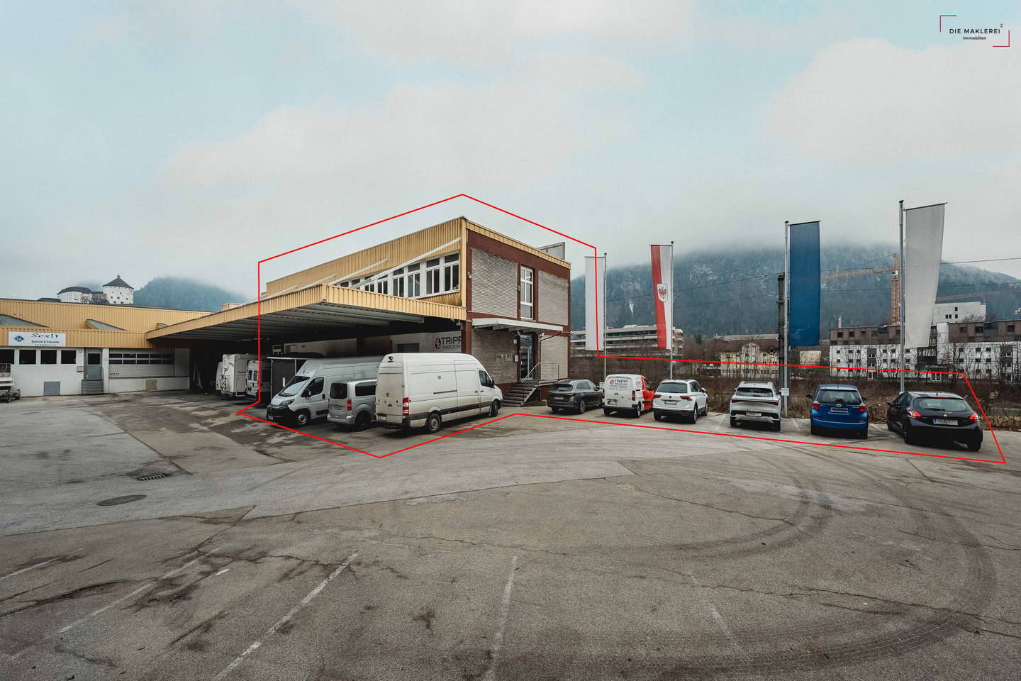 Office & Storage in Kufstein, 504 m²