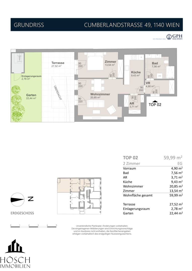 Ground floor apartment with garden near Schönbrunn