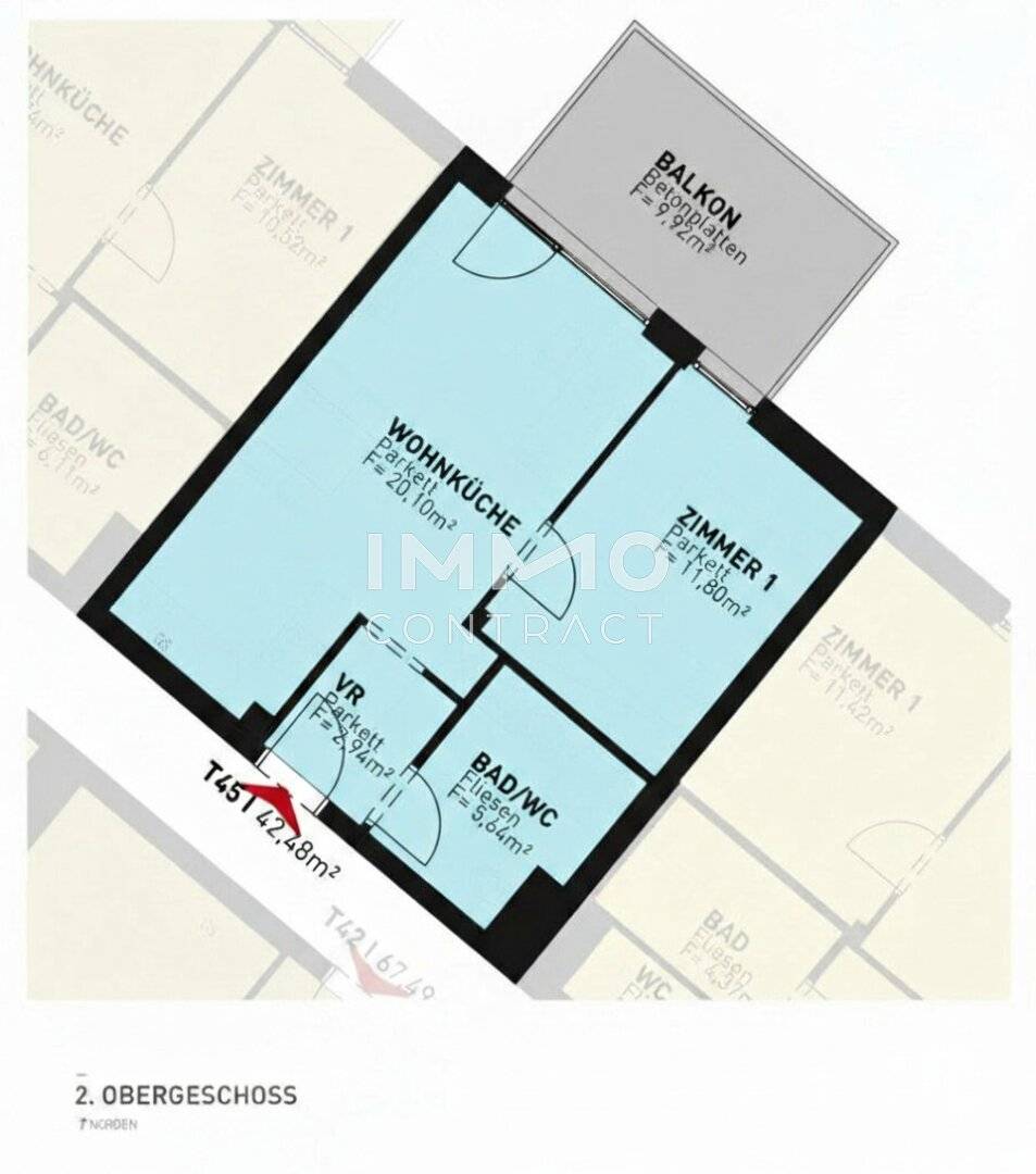 Wohnung nahe der Alten Donau Erstbezug Neubau provisionsfrei