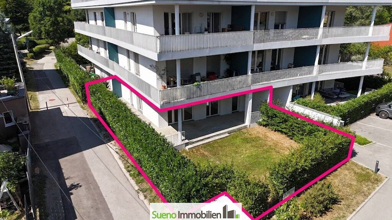 Wohnung mit Garten und Terrasse im Grünen