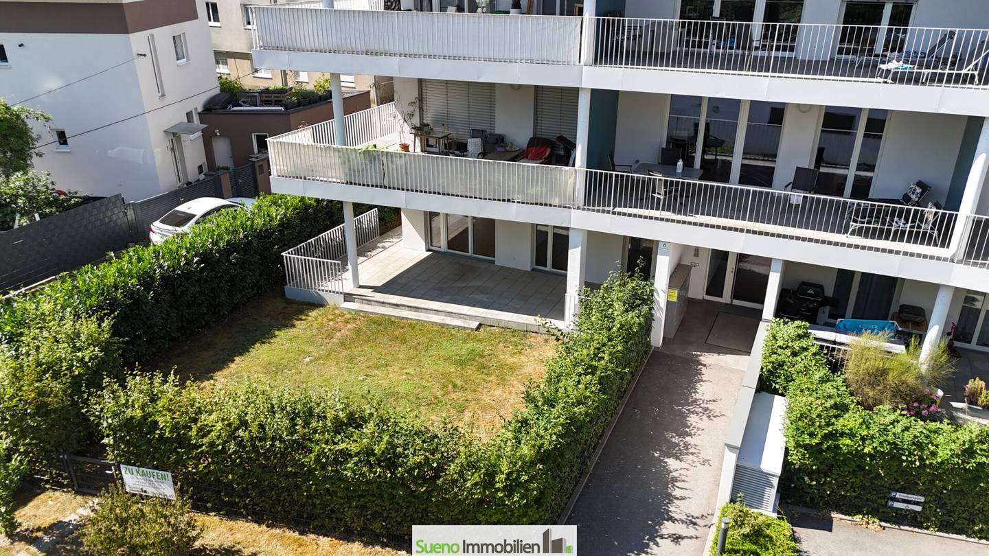 Wohnung mit Garten und Terrasse im Grünen