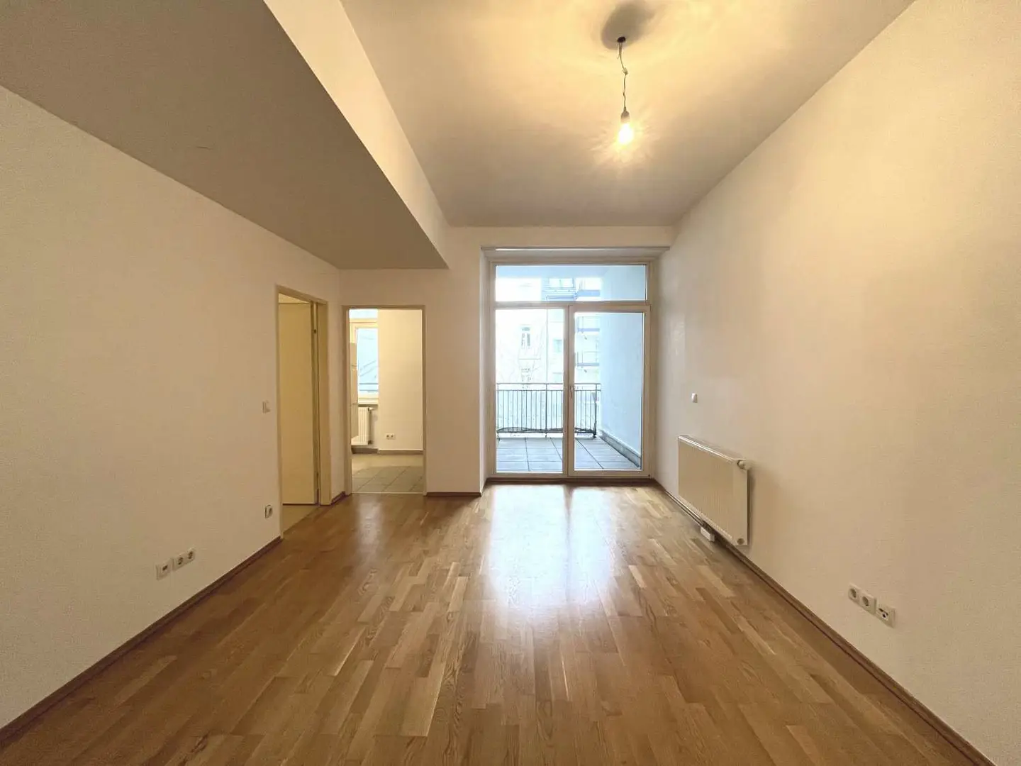 Bright two room apartment with loggia
