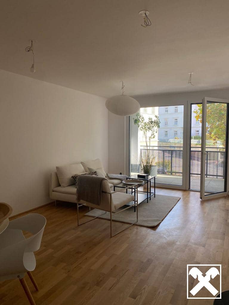 Apartment with underfloor heating and loggia in a new build