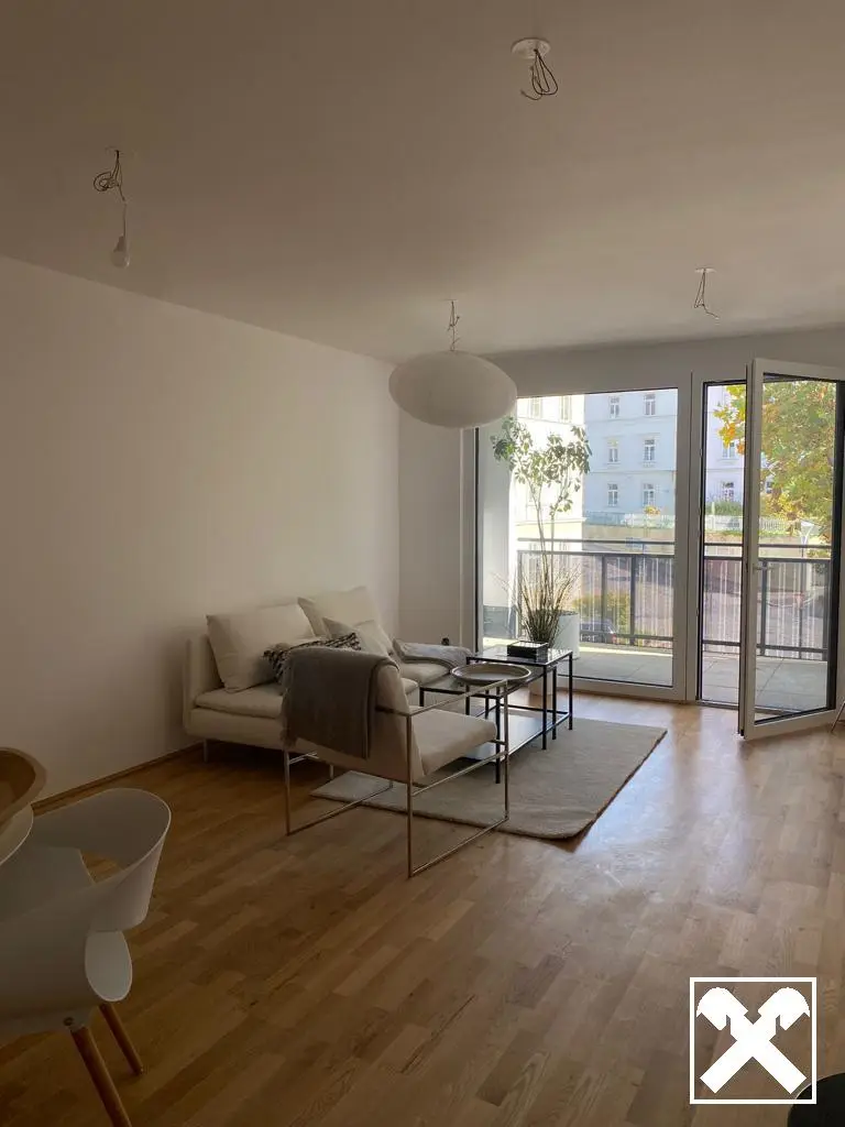 Apartment with underfloor heating and loggia in a new build