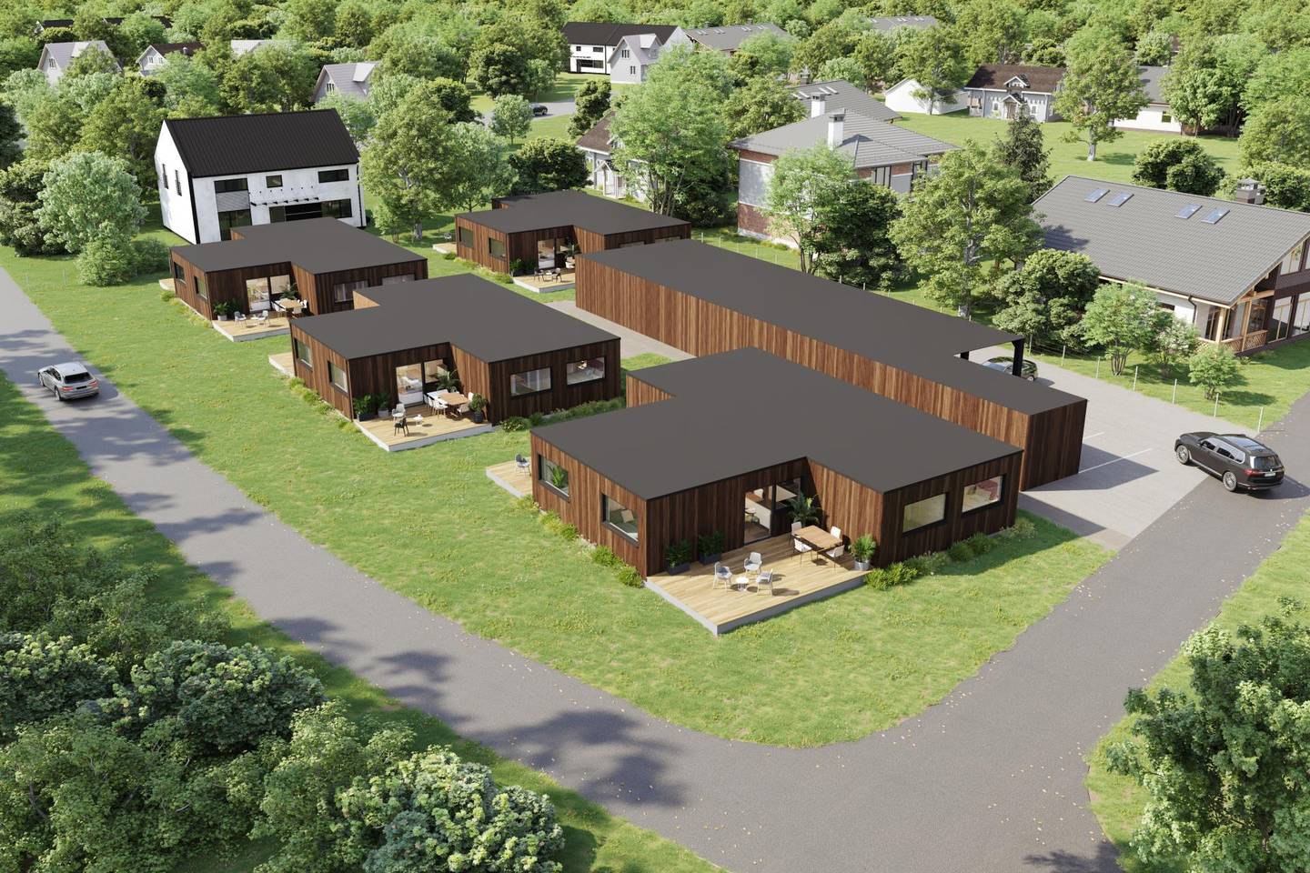 Gaissau: 65m² Bungalow-Hälfte