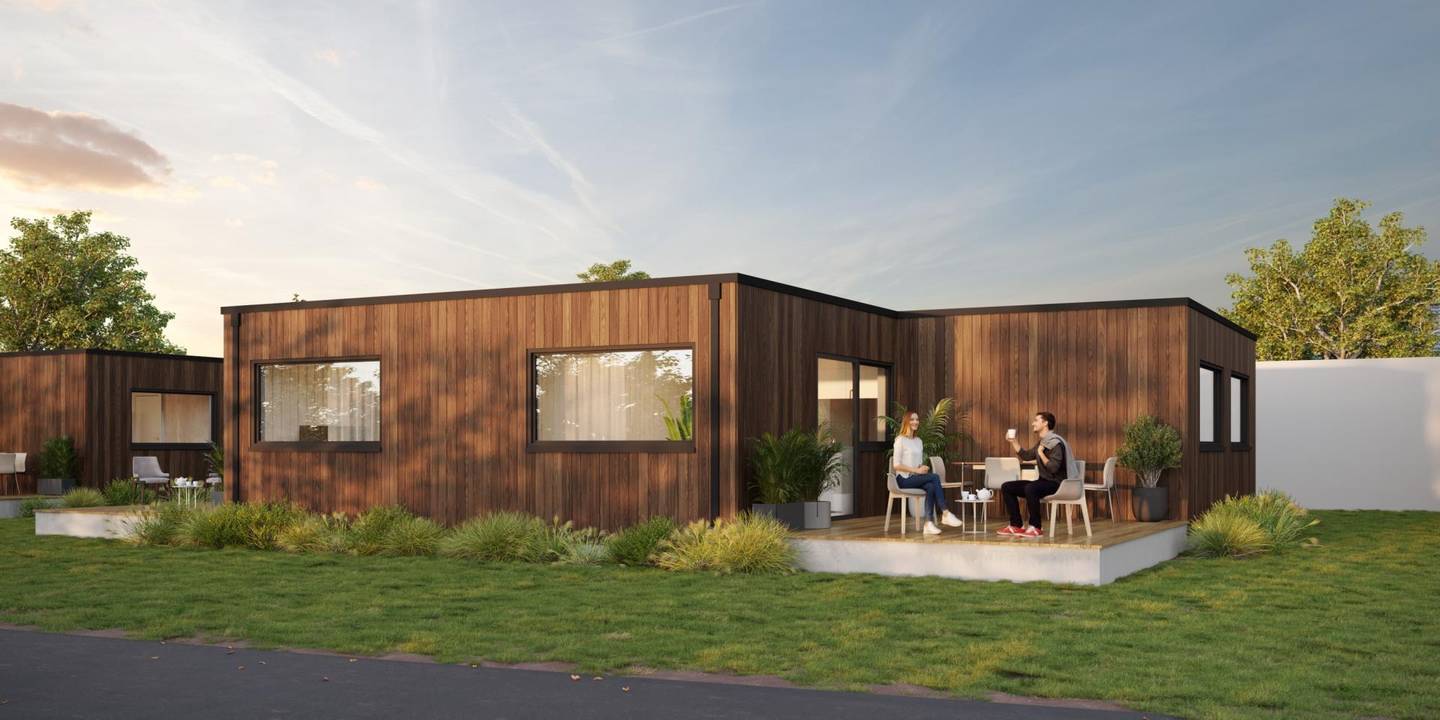 Gaissau: 65m² Bungalow-Hälfte
