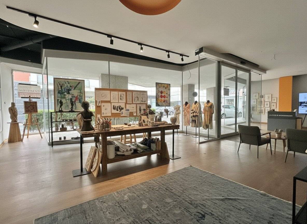 Commercial premises with maximum design freedom | Showroom, atelier or studio | open ended commercial space in a highly frequented location with optimal advertising opportunities
