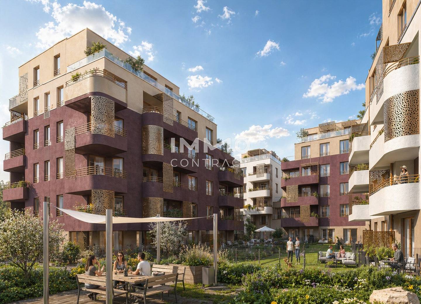 Neubau Erstbezug Wohnung mit Loggia
