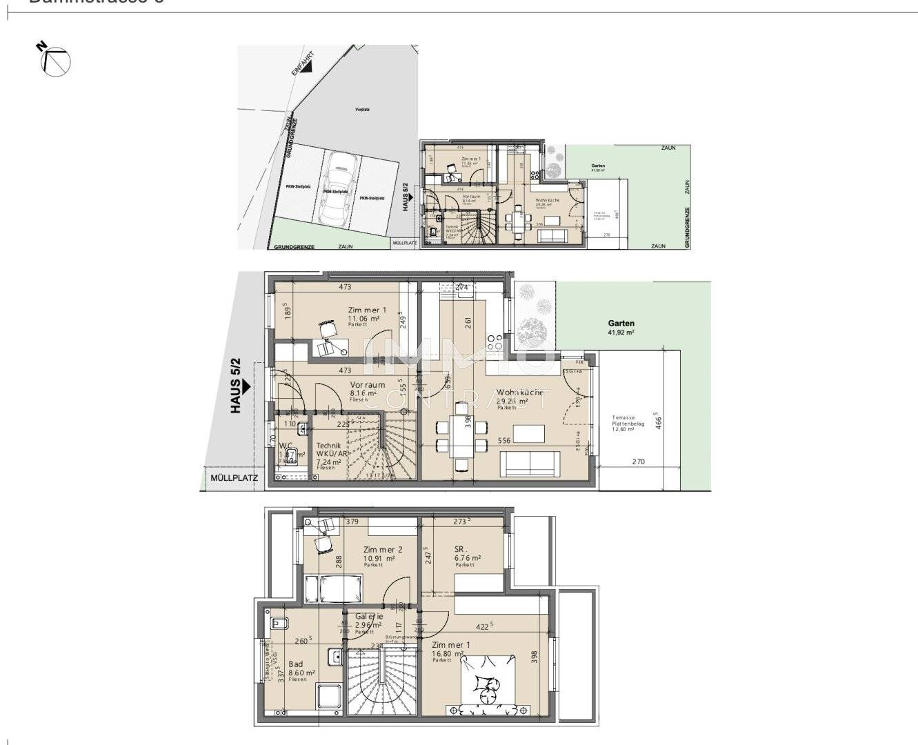 Doppelhaushälfte Mühlleiten 104m²