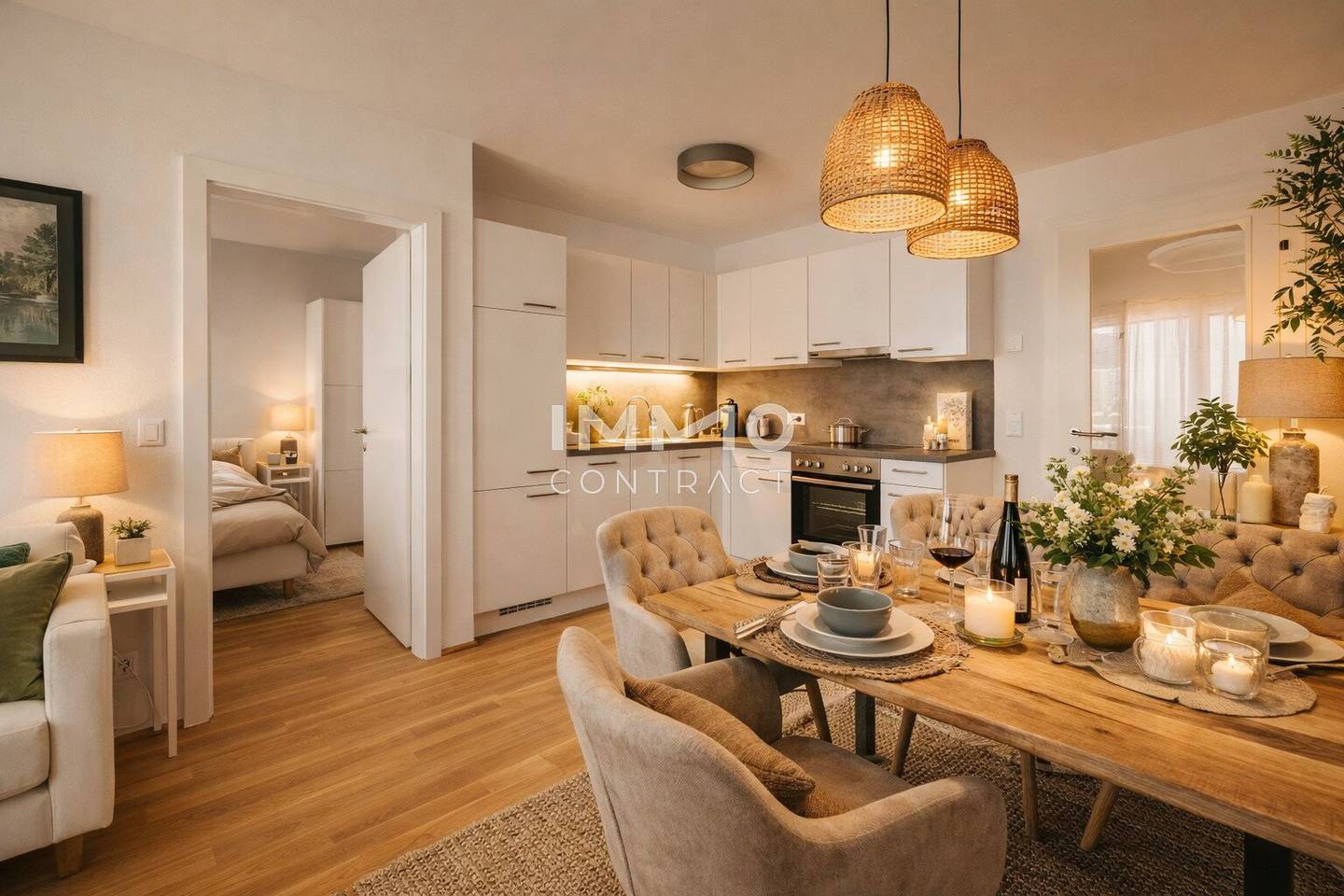 Vineyard Living - New development with 45 apartments at Nussberg