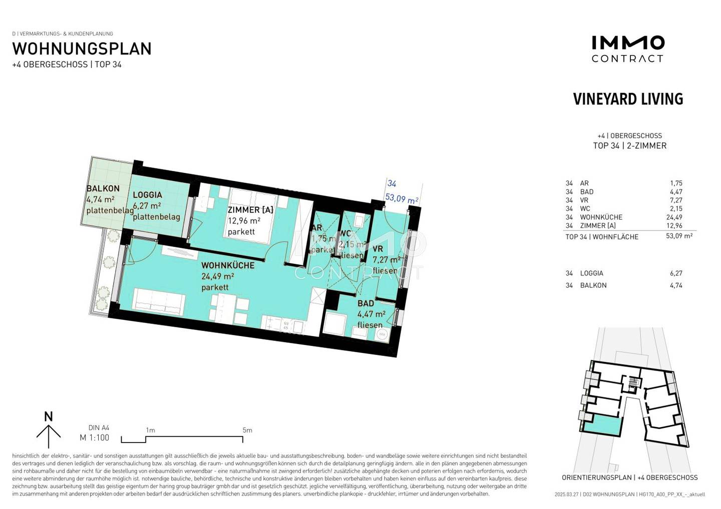 No commission apartment first occupancy at Nussberg