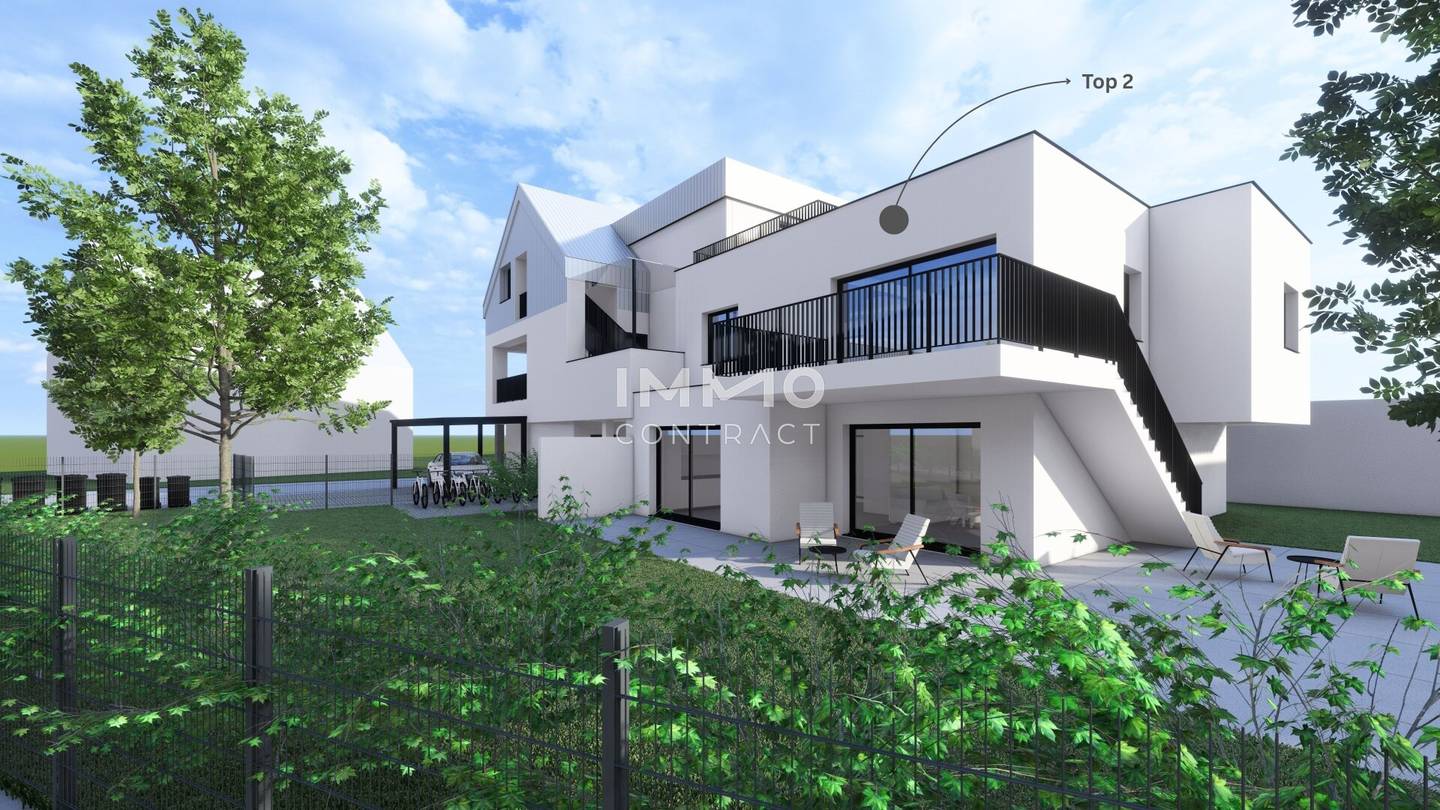 Wohnung im Zentrum mit eigenem Garten und Terrasse