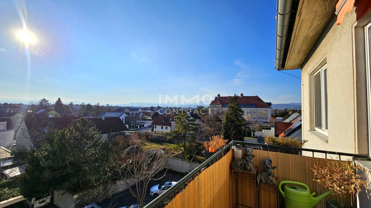 Wohnung mit Aussicht auf Schneeberg und Balkon