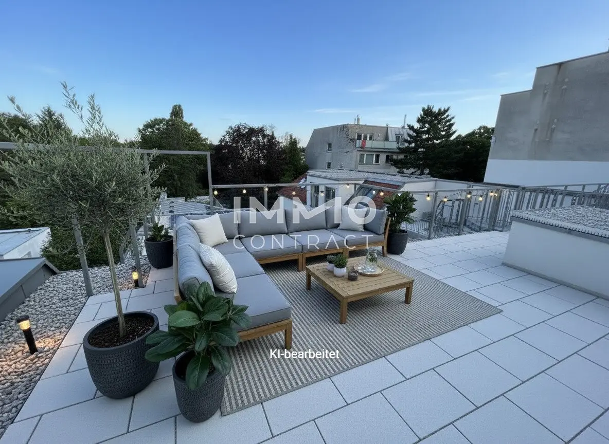 Dachgeschosswohnung Dachterrasse ruhige Grünlage