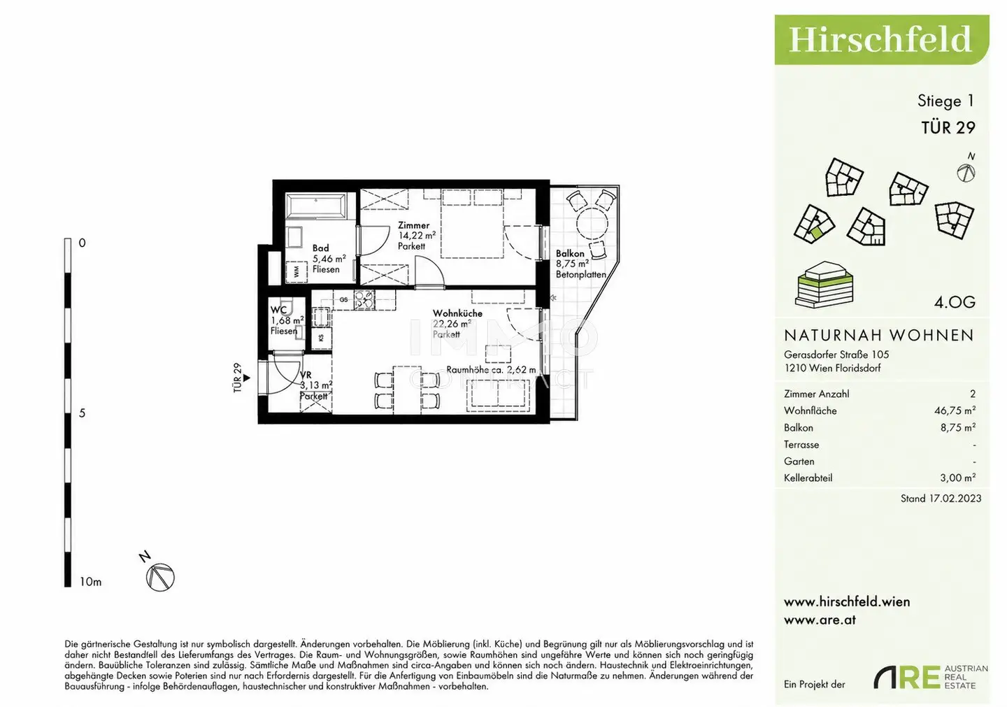 New build apartment balcony no commission