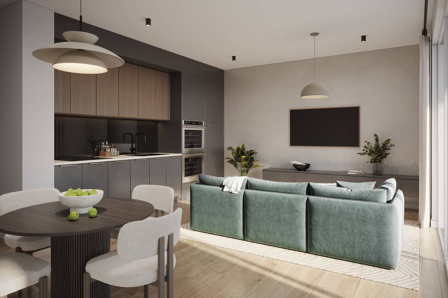 Südbalkon-Wohnung Attersee, 42m²