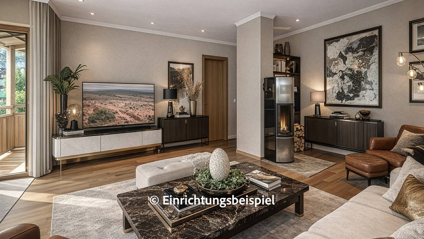 Wohnung mit zwei Balkonen nahe Schwarzsee