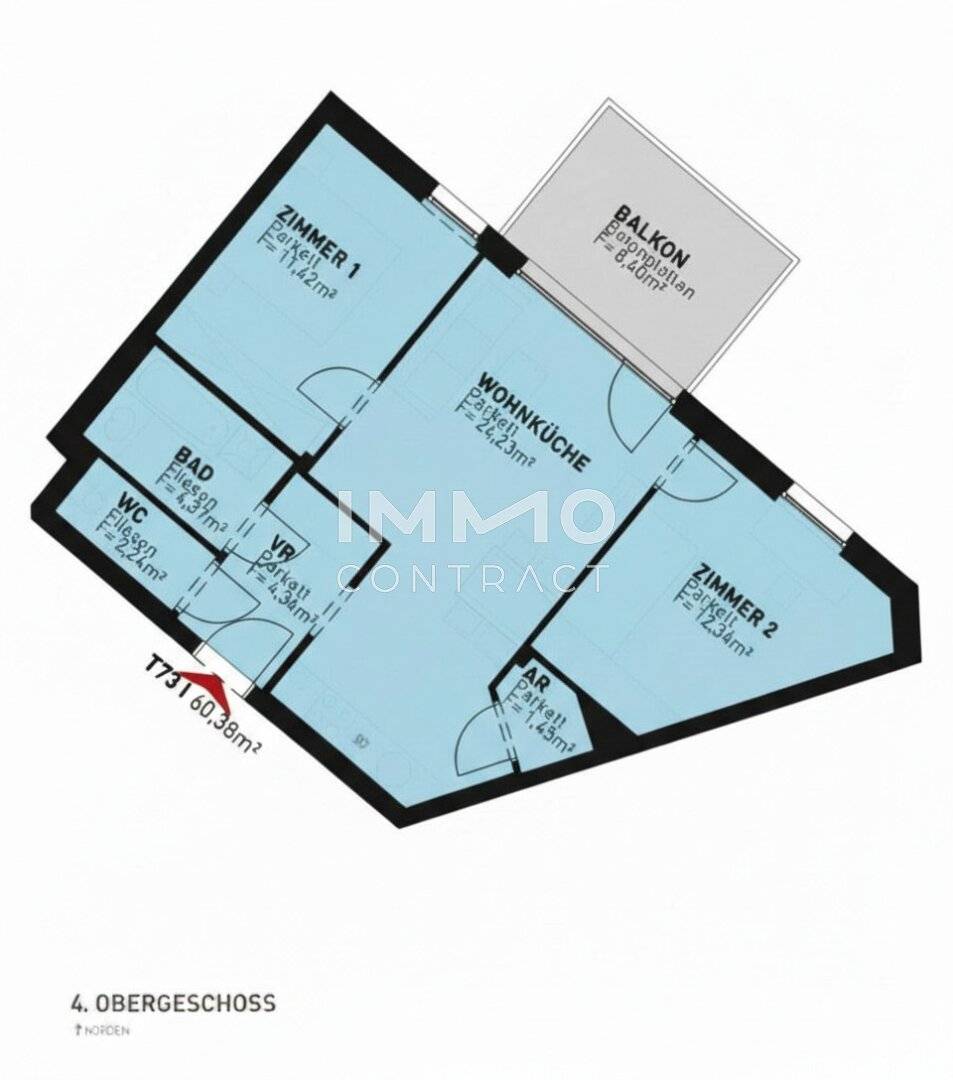 Apartment near Alte Donau first occupancy