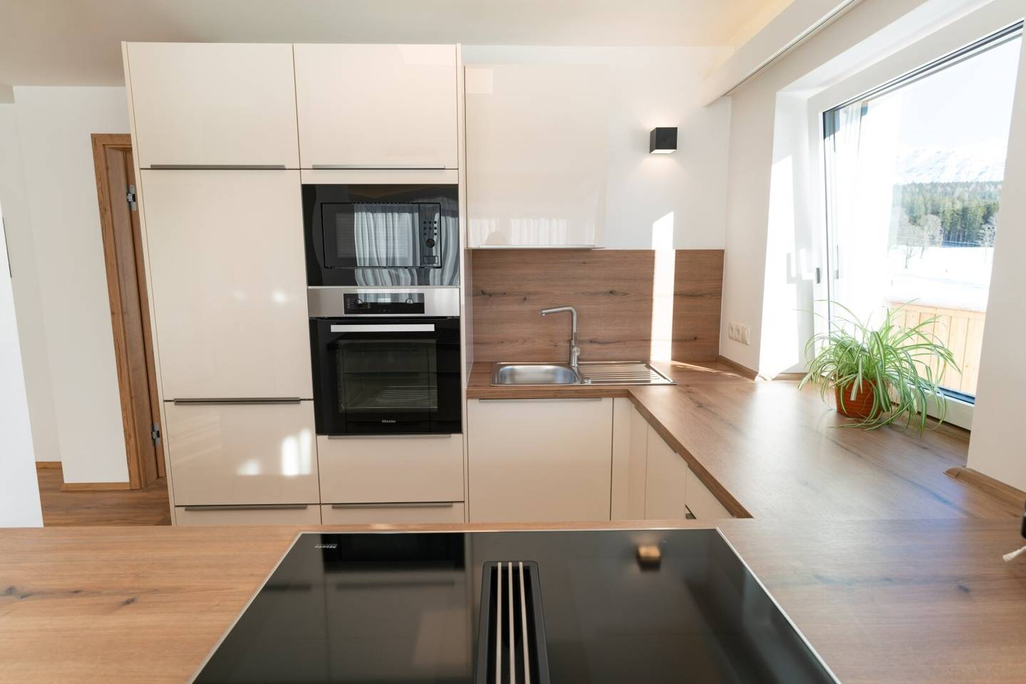 Wohnung direkt an der Loipe mit Dachsteinblick