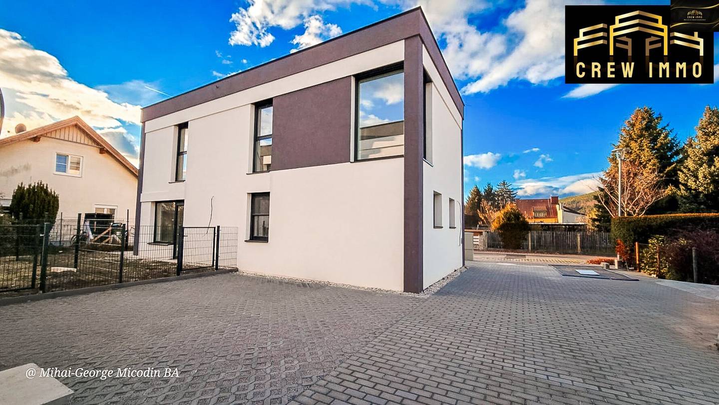 Rent - Modern semi-detached house in Wimpassing, 4 rooms, garden, first occupancy.