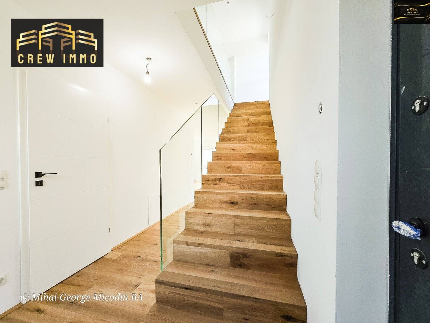Rent - Modern semi-detached house in Wimpassing, 4 rooms, garden, first occupancy.