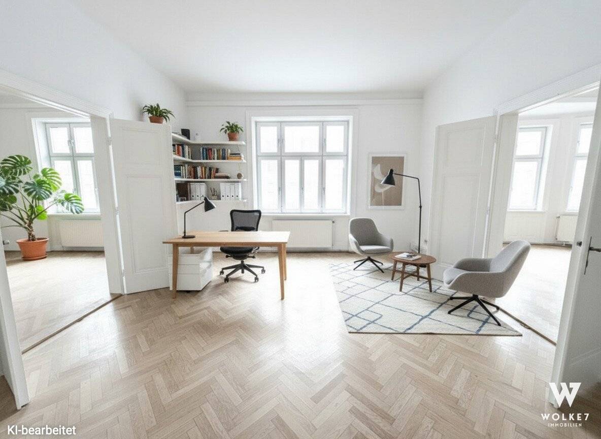 Büro 183m² Altbau Wien 3.