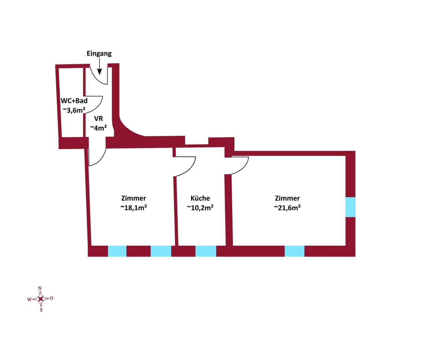 Großzügige Wohnung mit Lift nahe U1