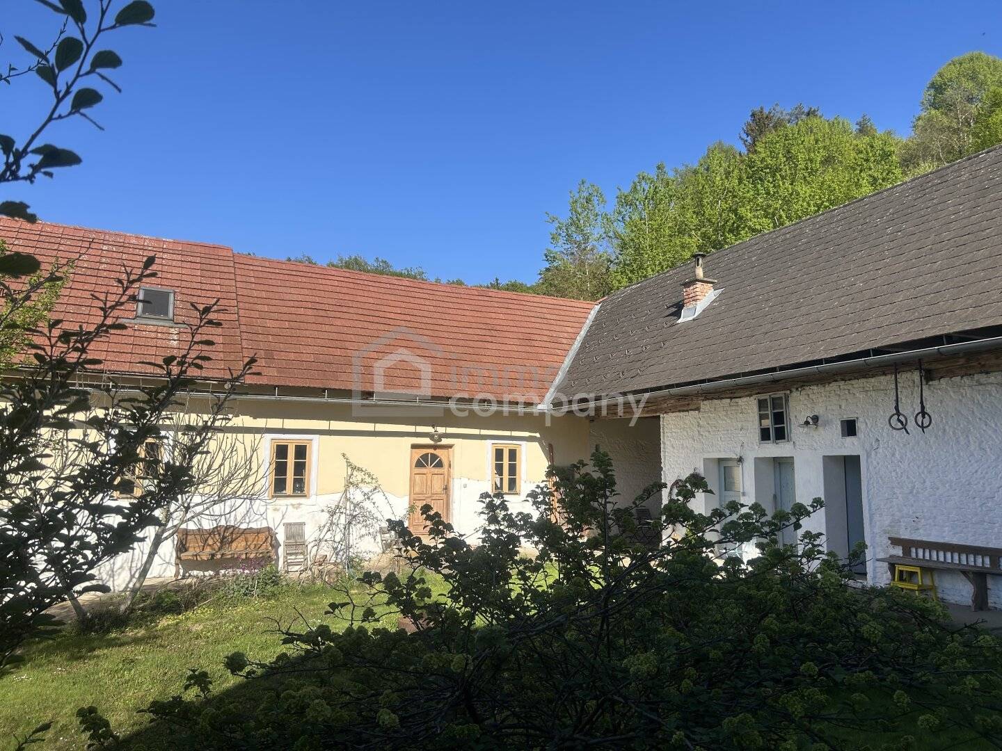 Historischer Dreiseithof in Minihof-Liebau