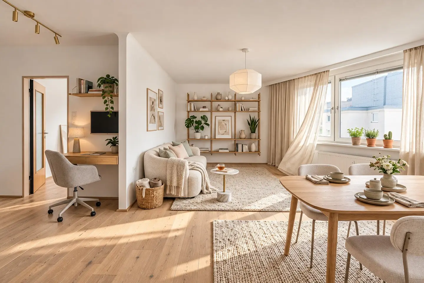 3-Room Apartment Brigittenau 81m²