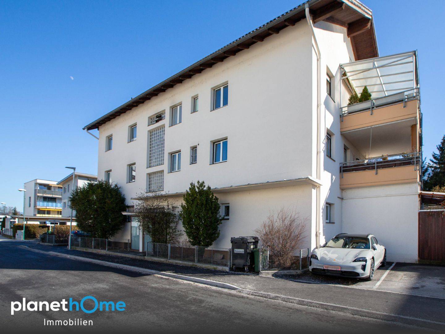 Wohnung with large garden and southwest terrace
