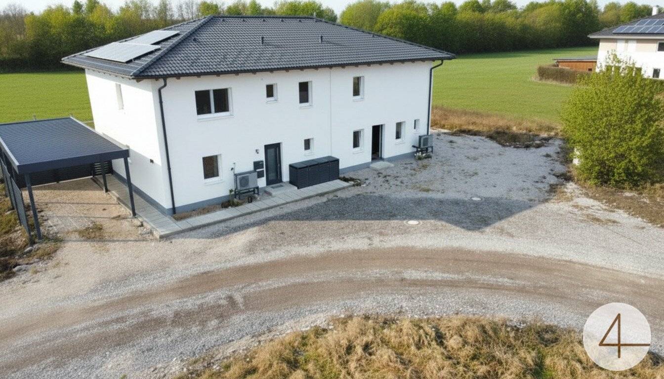 Neubau Doppelhaushälfte Wels 130m²